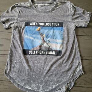 Disney Gray The Lion King Graphic Tee